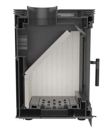 Piec wolnostojący koza 7kW K5 STAL z wylotem spalin fi 150 - spełnia anty-smogowy EkoProjekt 30055020