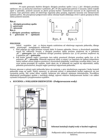 Kuchnia, angielka, moc kuchni/wody: 9,2/3,2kW, Jawor z wężownicą (obudowana, kolor: biało brązowy) - spełnia anty-smogowy EkoProjekt 25980273