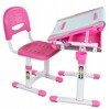 Biurkosa Biurko + Krzesełko dla dziecka zestaw Pink 11976310